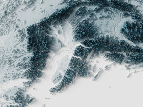 Alaska Shaded Relief