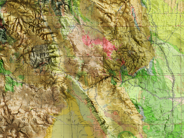 Geological Map of Colorado