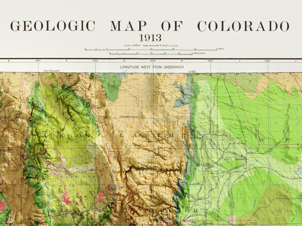 Geological Map of Colorado