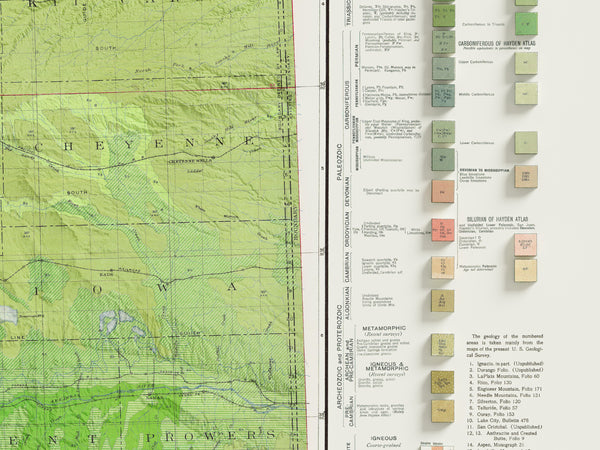 Geological Map of Colorado