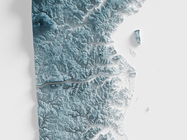 Delaware Shaded Relief