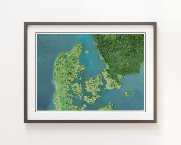 Denmark Imagery Shaded Relief
