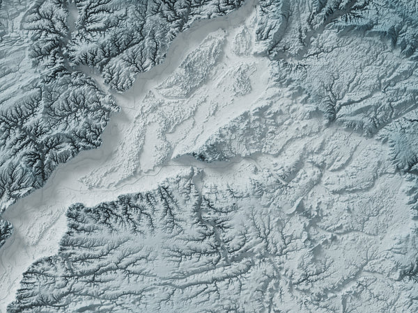 Illinois Shaded Relief