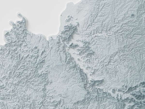 Kentucky Shaded Relief