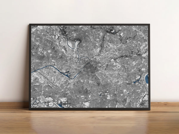 Manchester Shaded Relief