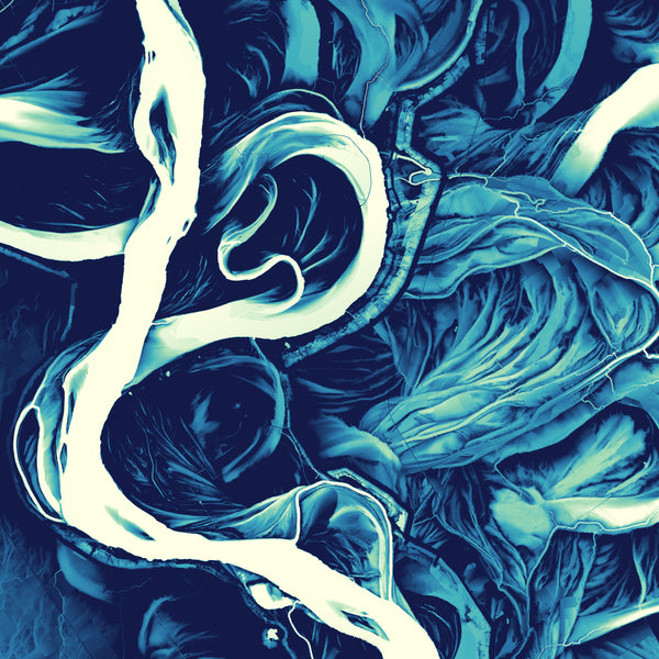 Mississippi River Vivid Map
