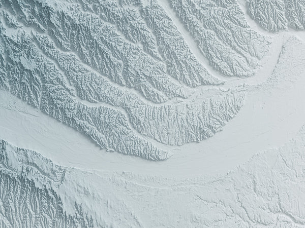 Nebraska Shaded Relief