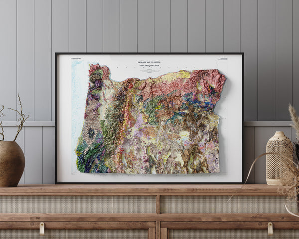 Geological Map of Oregon