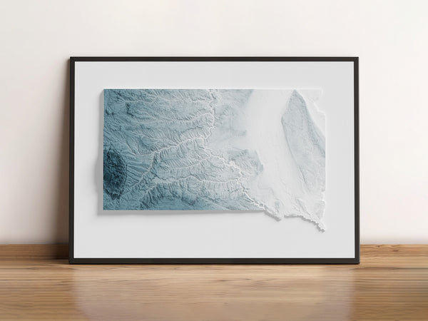 South Dakota Shaded Relief
