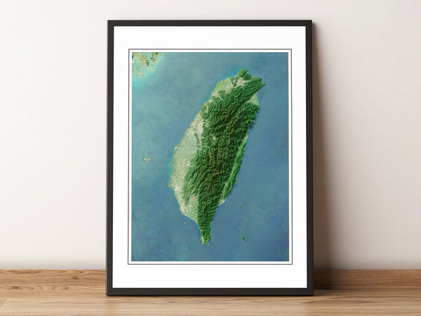 Taiwan Imagery Shaded Relief