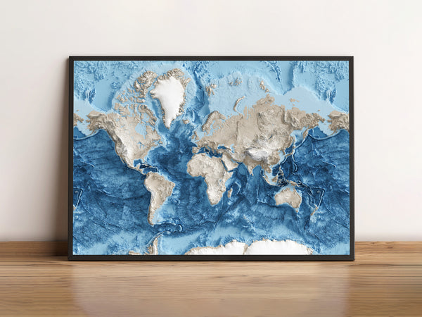 World Shaded Relief