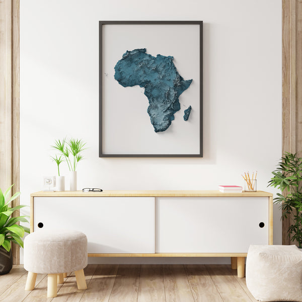 Africa Shaded Relief
