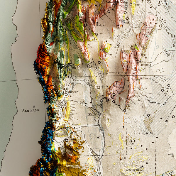 Geological Map of Argentina (c.1941)