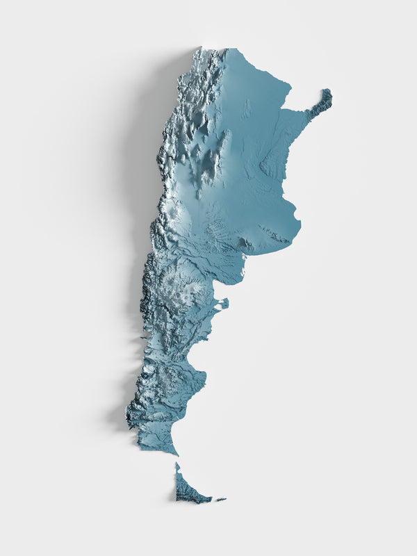 Argentina Shaded Relief