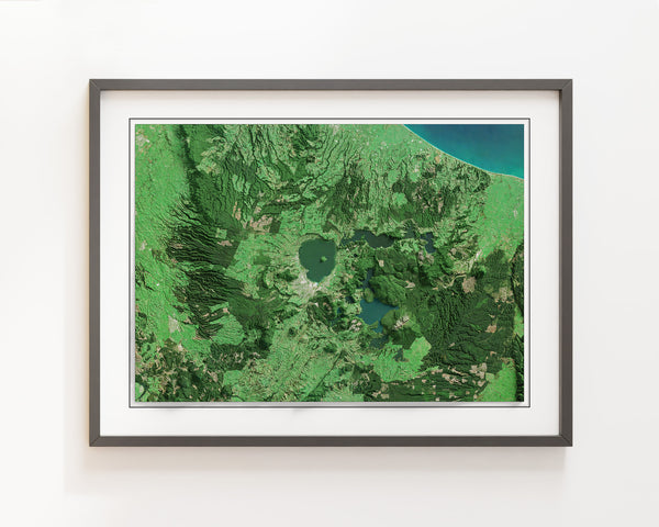 Bay of Islands, New Zealand Imagery Shaded Relief