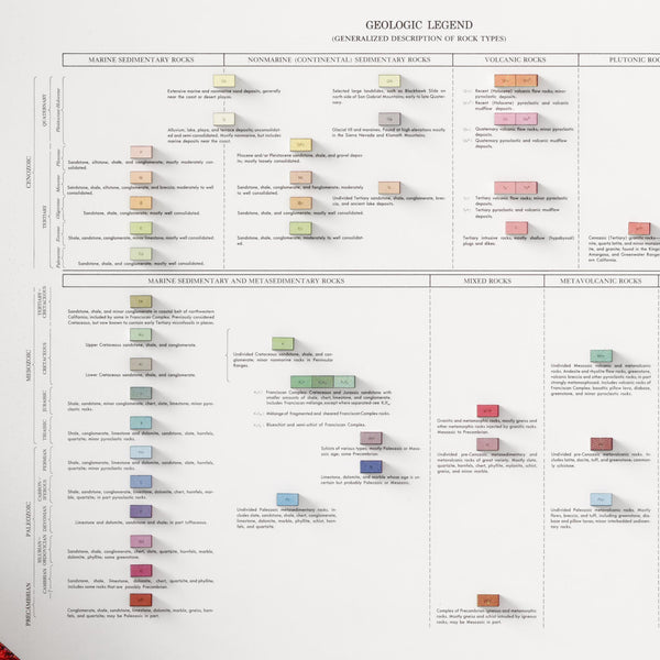 Geological Map of California