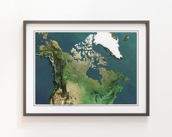 Canada Imagery Shaded Relief