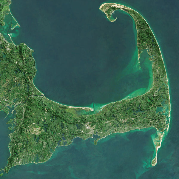Cape Cod Imagery Shaded Relief