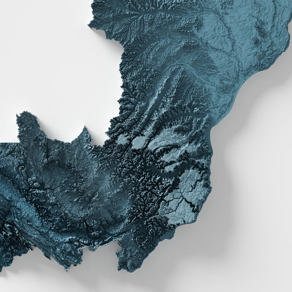 Congo Shaded Relief