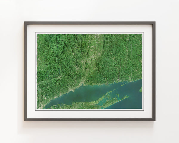 Connecticut Imagery Shaded Relief