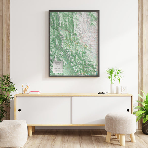 Crowsnest Pass Topographic Map