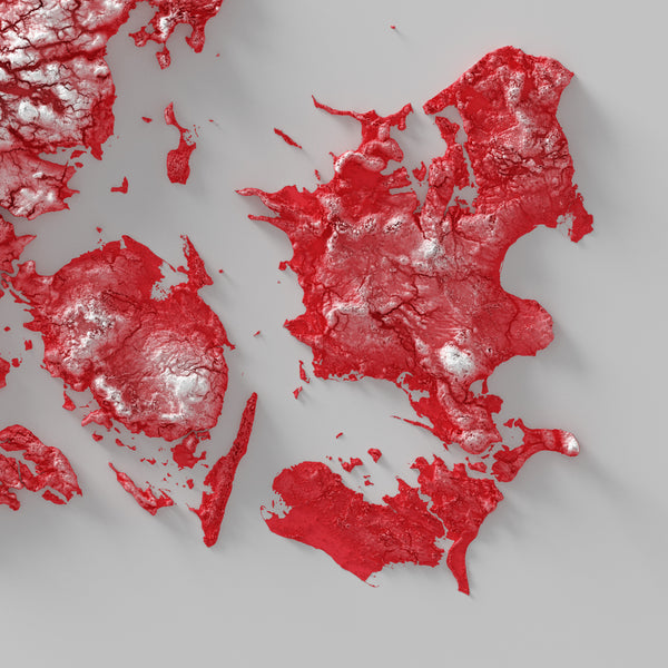 Denmark Shaded Relief