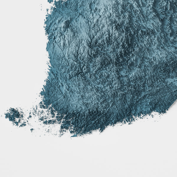 Finland Shaded Relief