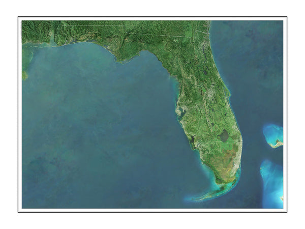 Florida Imagery Shaded Relief