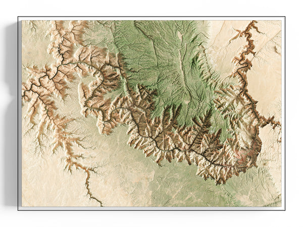 Grand Canyon Imagery Shaded Relief