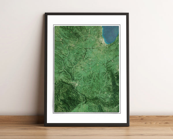 Illinois Imagery Shaded Relief