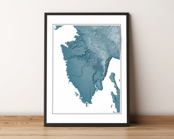 Istria Shaded Relief