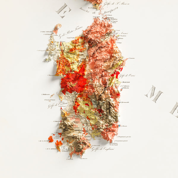 Geological Map of Italy (c.1881)
