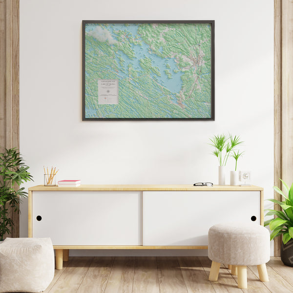 Lake Muskoka Topographic Map