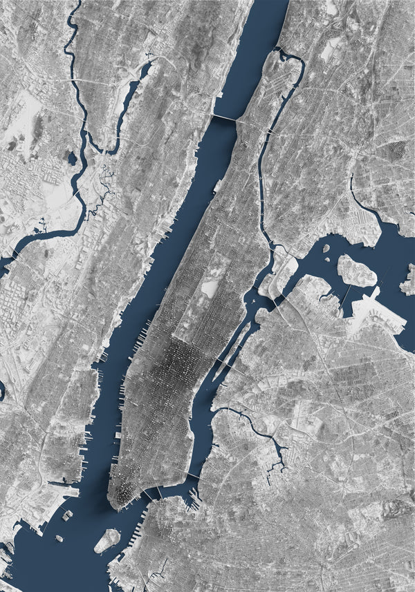 Manhattan Shaded Relief