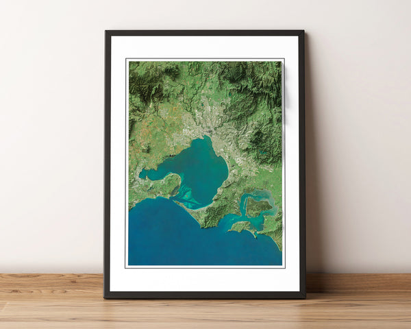 Melbourne Imagery Shaded Relief