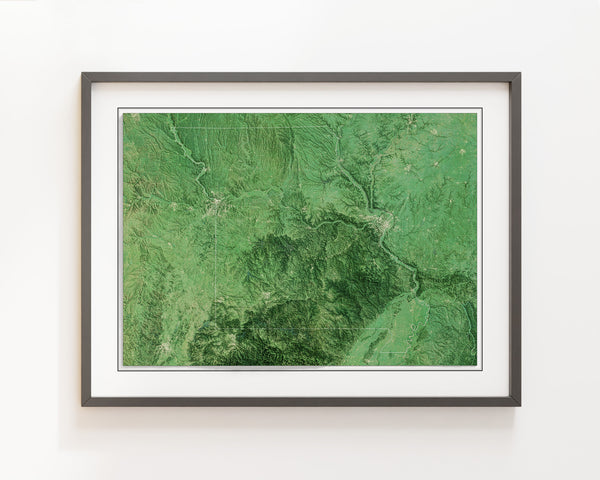 Missouri Imagery Shaded Relief