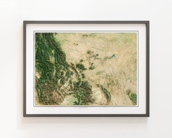 Montana Imagery Shaded Relief