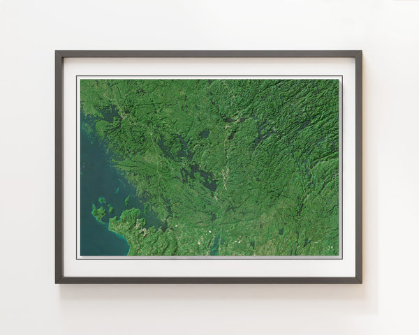 Muskoka Ontario Imagery Shaded Relief