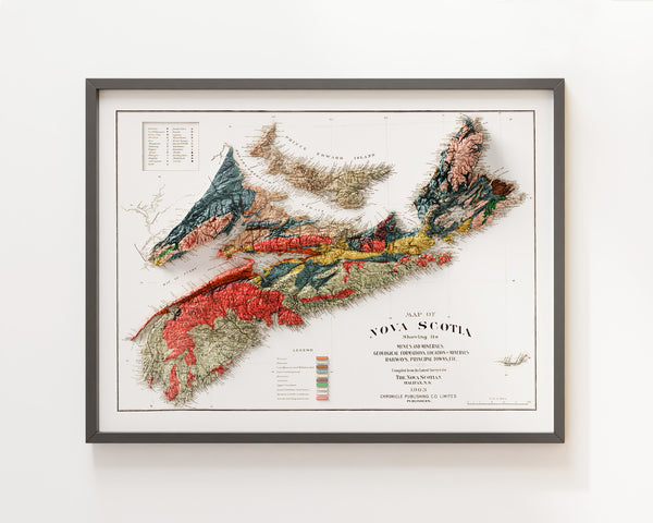Geological Map of Nova Scotia (c.1903)