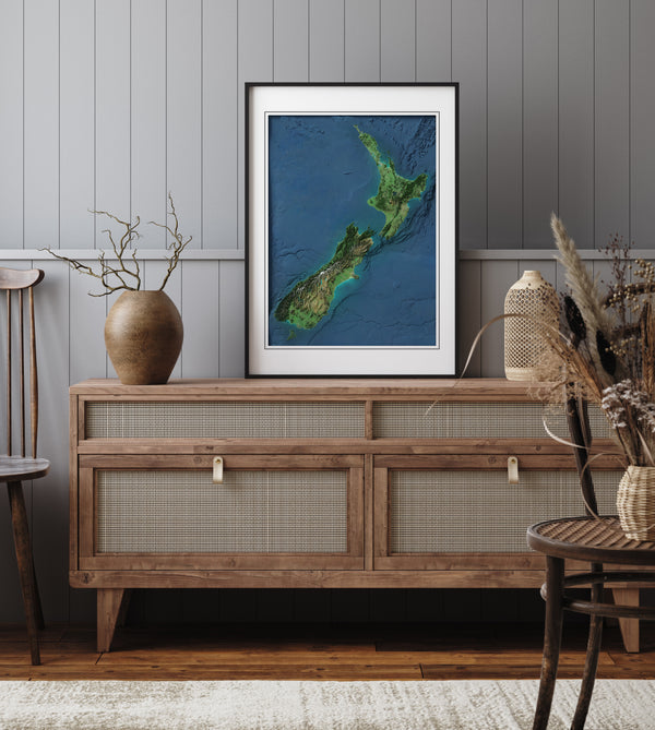 New Zealand Imagery Shaded Relief