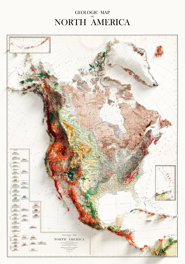 Geological Map of North America