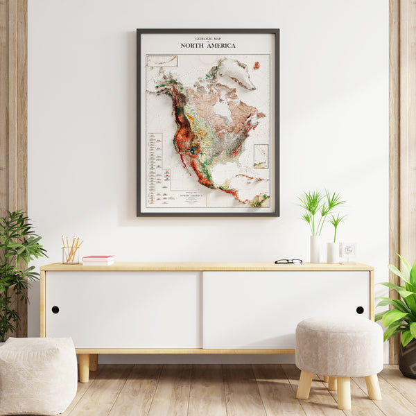 Geological Map of North America