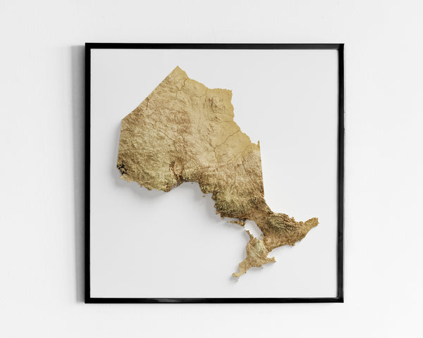 Ontario Shaded Relief (5 Variations)