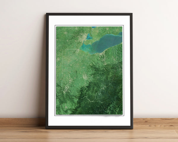 Ohio Imagery Shaded Relief