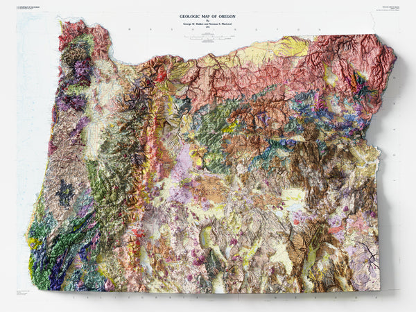 Geological Map of Oregon
