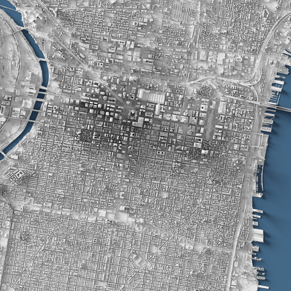 Philadelphia Shaded Relief