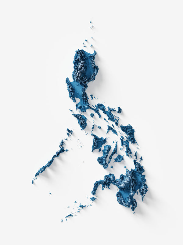 The Philippines Shaded Relief
