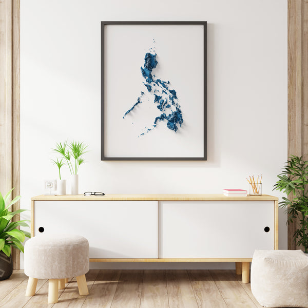 The Philippines Shaded Relief