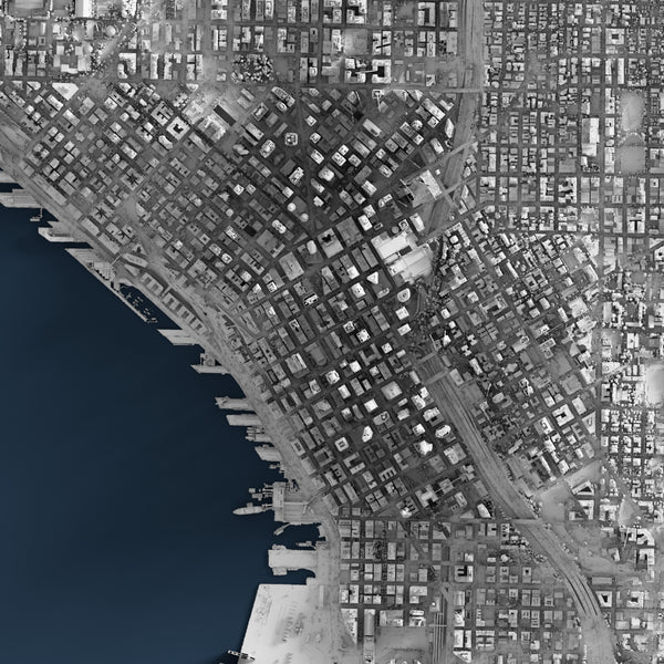 Seattle Shaded Relief