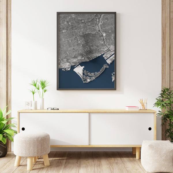 Toronto Shaded Relief